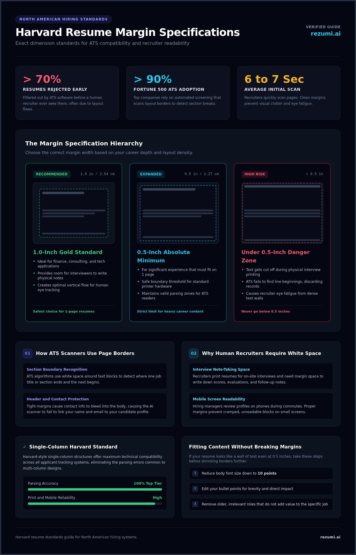 Harvard Resume Margins: The 2026 Guide to Professional Formatting infographic